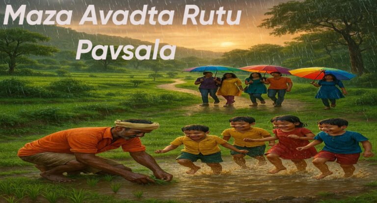 माझा आवडता ऋतू पावसाळा मराठी निबंध: Maza Avadta Rutu Pavsala Marathi Nibandh