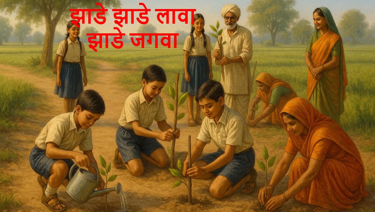 झाडे लावा झाडे जगवा मराठी निबंध: Zade Lava Zade Jagva Marathi Nibandh