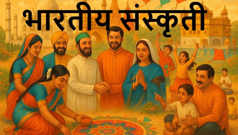 भारतीय संस्कृती मराठी निबंध: Bhartiya Sanskriti Marathi Nibandh