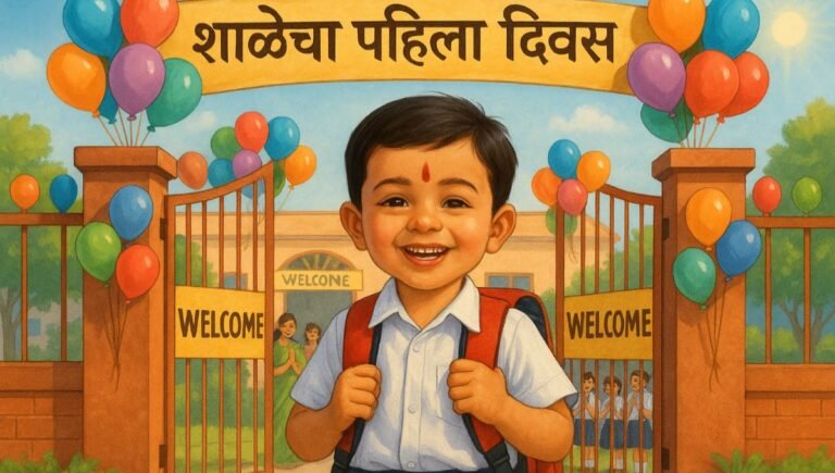 शाळेचा पहिला दिवस मराठी निबंध: Shalecha Pahila Divas Marathi Nibandh