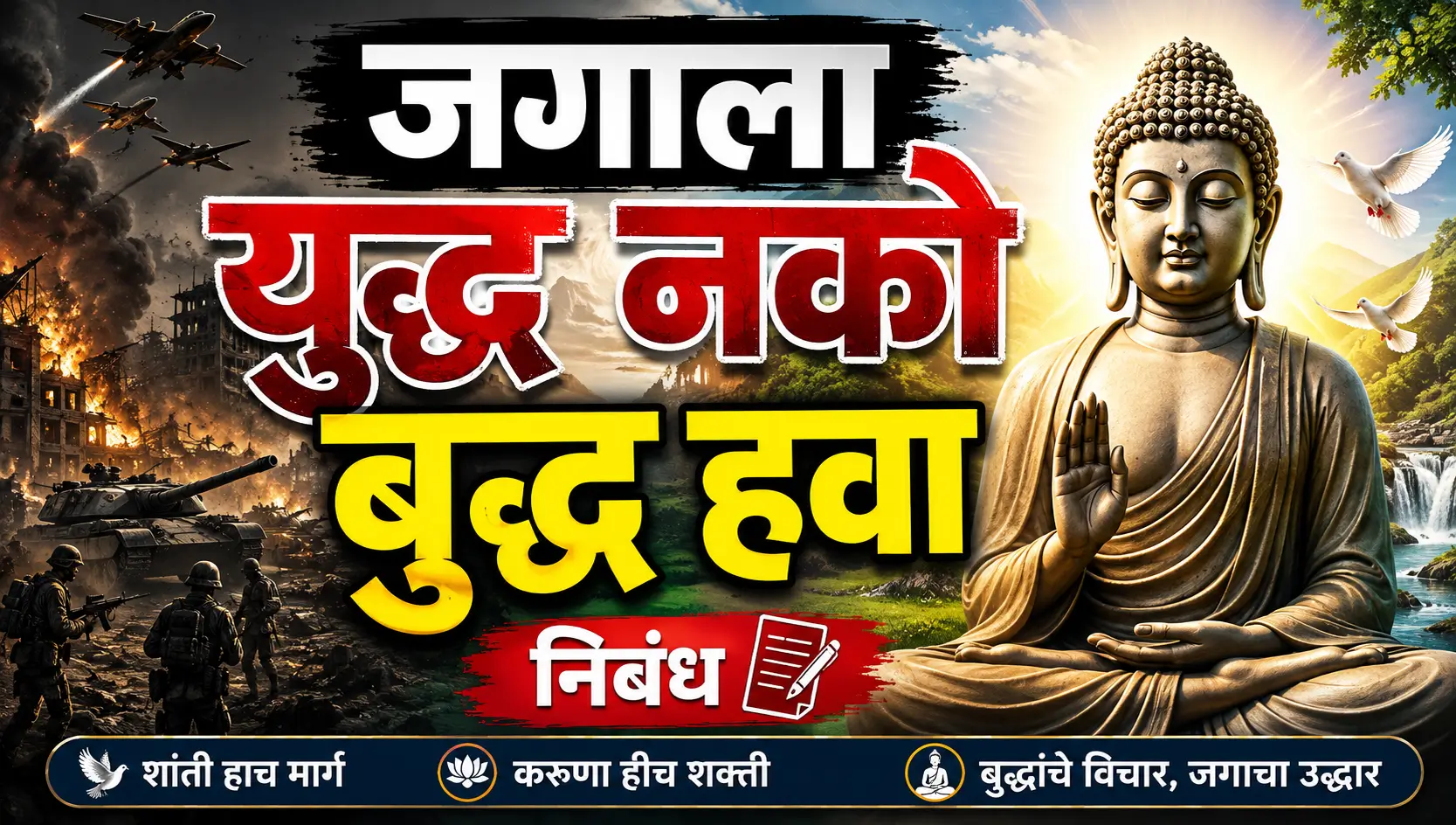 Jagala Yudhha Nko Buddha Hawa Nibandh