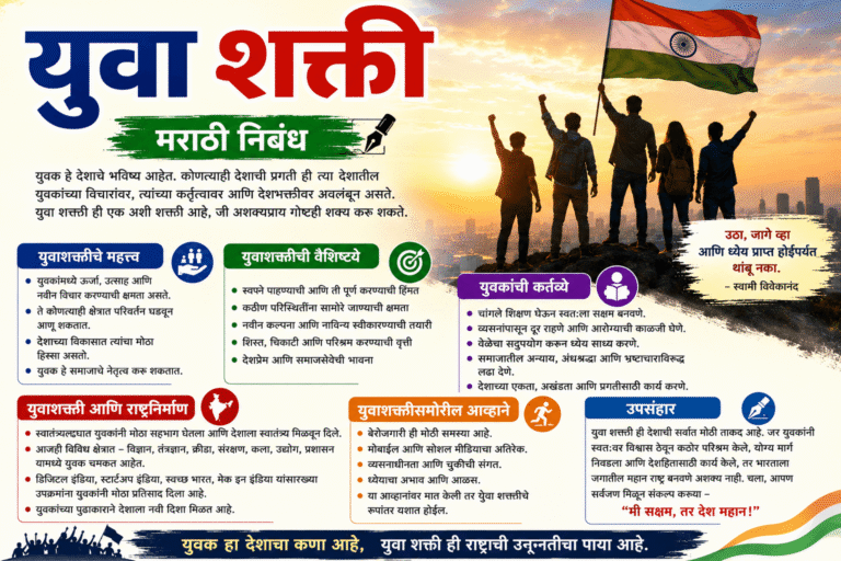 Yuva Shakti Essay in Marathi
