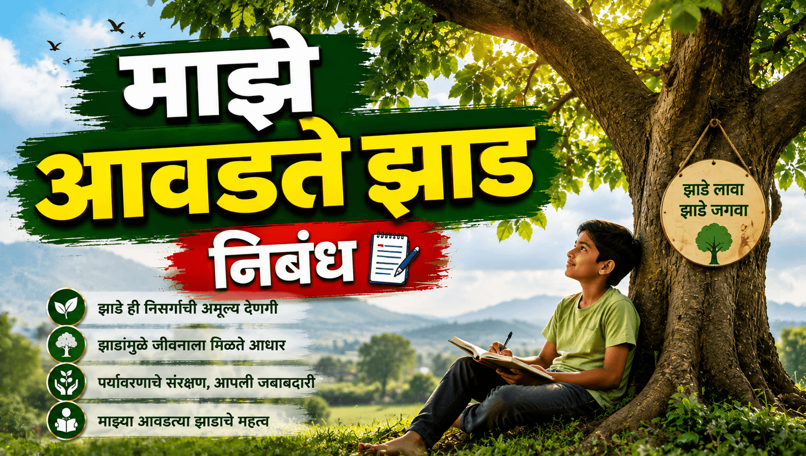 Majhe Avadte Zad Essay in Marathi